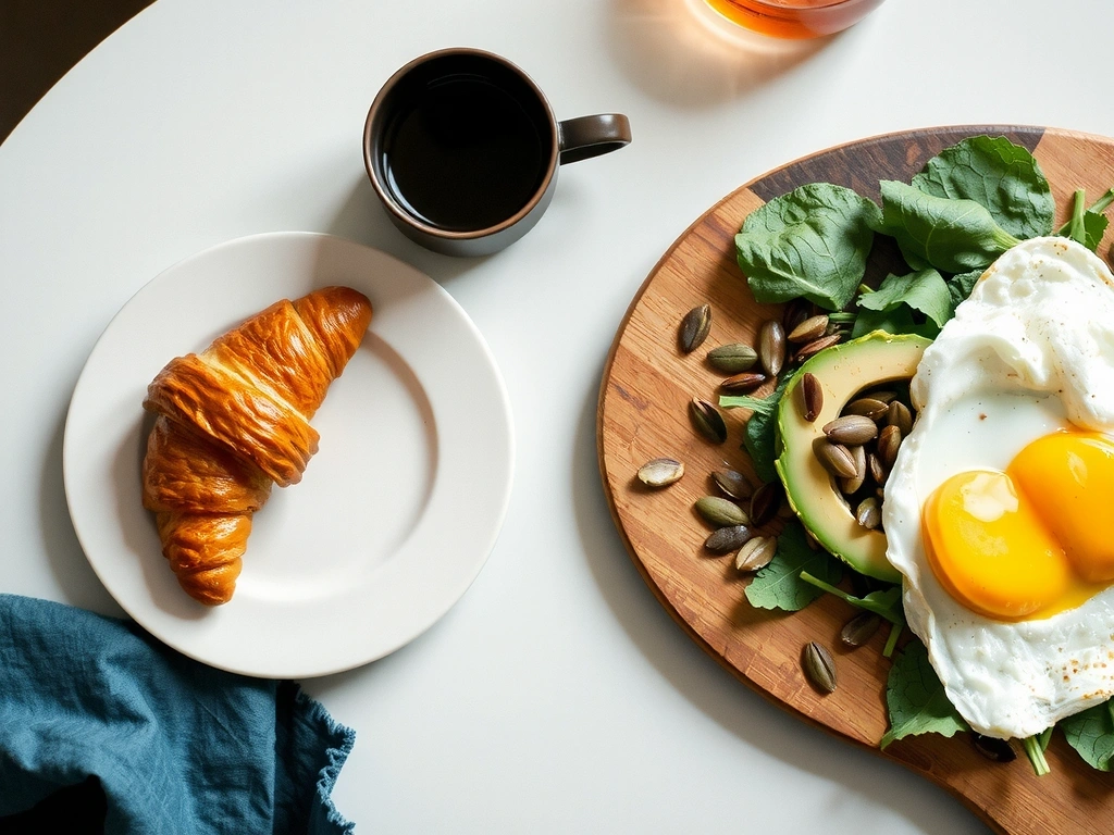 Usporedba doručka: brzi izbor vs. nutritivno bogat obrok